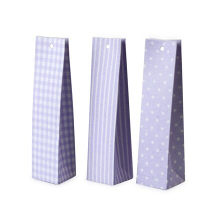 Estuche azul cielo rayas
