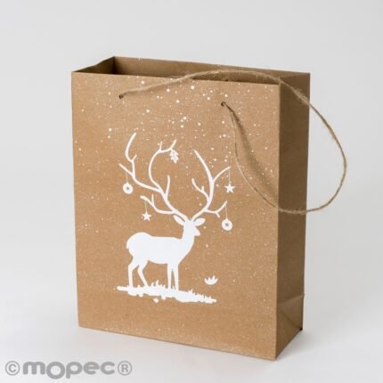 Bolsa Kraft con asas