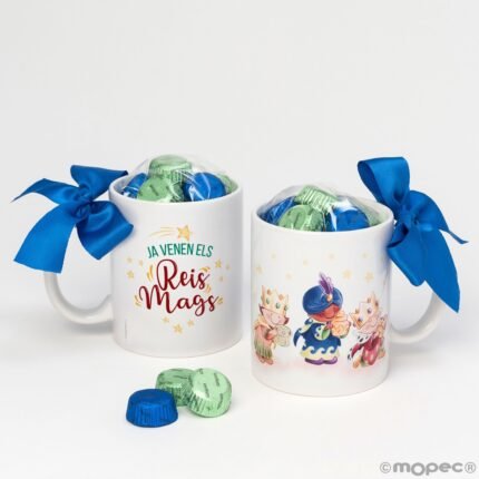 Taza cerámica de los Reis Mags