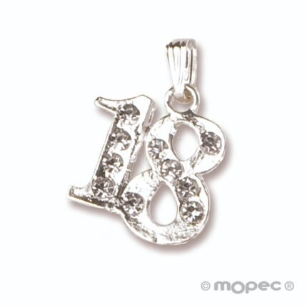 Colgante strass 18 años