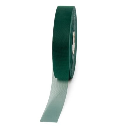 Cinta organdi 30mm verde oscuro