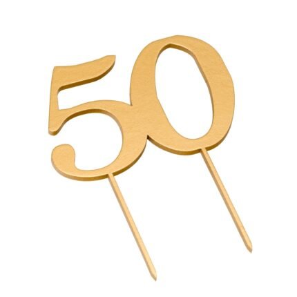 Cake Topper decorativo para 50 años